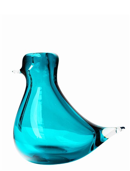 Vogel Vase, mundgeblasen2 Größen / Farben  von CLOUDNOLA