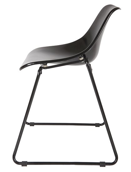 Stuhl Sitzschale, schwarz von de EEKHOORN 1