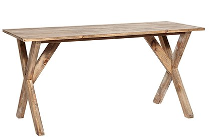 Tisch, Holz, natur 1
