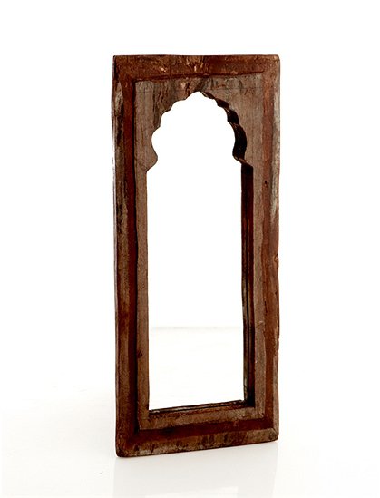 Spiegel, Holz, orientalisch, groß 1