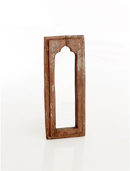 Spiegel, Holz, orientalisch, klein 1