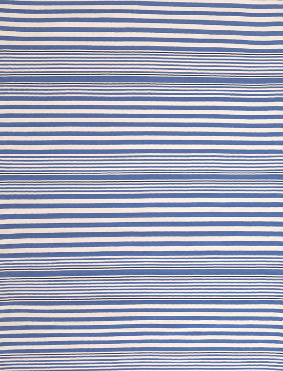 Teppich gestreift, blau/aqua von Dash & Albert &#9733; Kundenbewertung "Sehr gut" &#9733; 10&euro; Neukundenrabatt &#9733; Schnell verschickt &#9733; Günstig bei car-Moebel.de