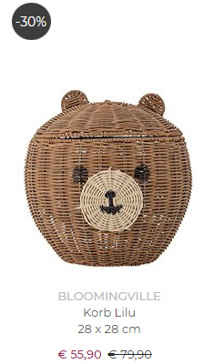  Korb Lilu von Bloomingville 