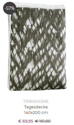  Tagesdecke Batik von Tine K Home 