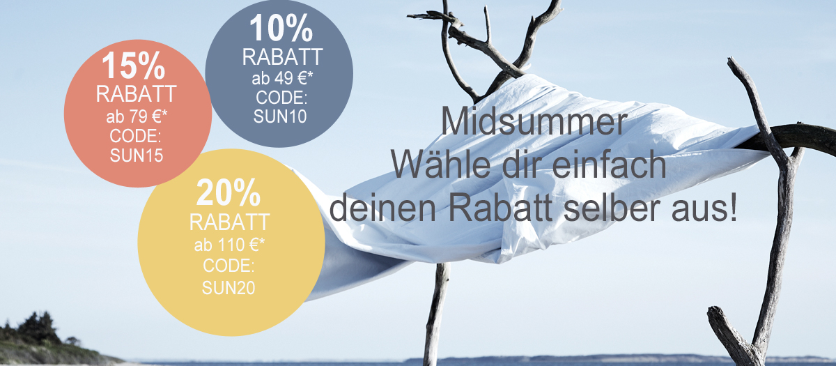  Suche deinen Rabatt bis zu 20% selber aus! 