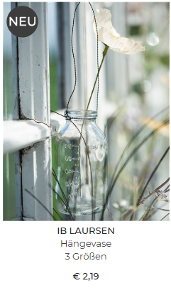  Hängevase aus Glas von Ib Laursen 