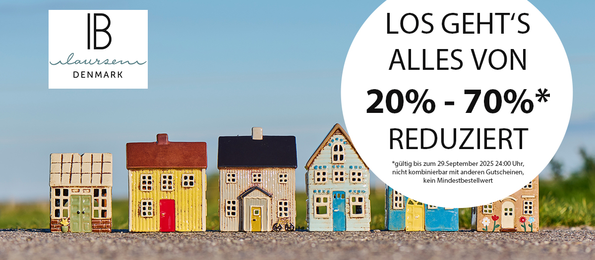  Jetzt IB Laursen entdecken und von 20% bis 70% sparen! 