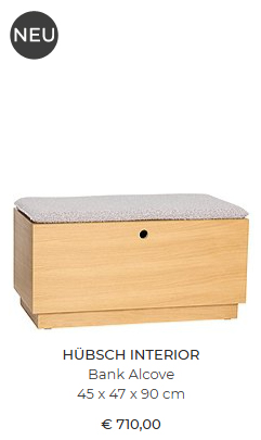  Alcove Bank von Hübsch Interior 