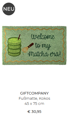  Fußmatte Kokos GiftCompany 