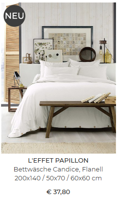  Bettwäsche Candice von L'effet Papillon 