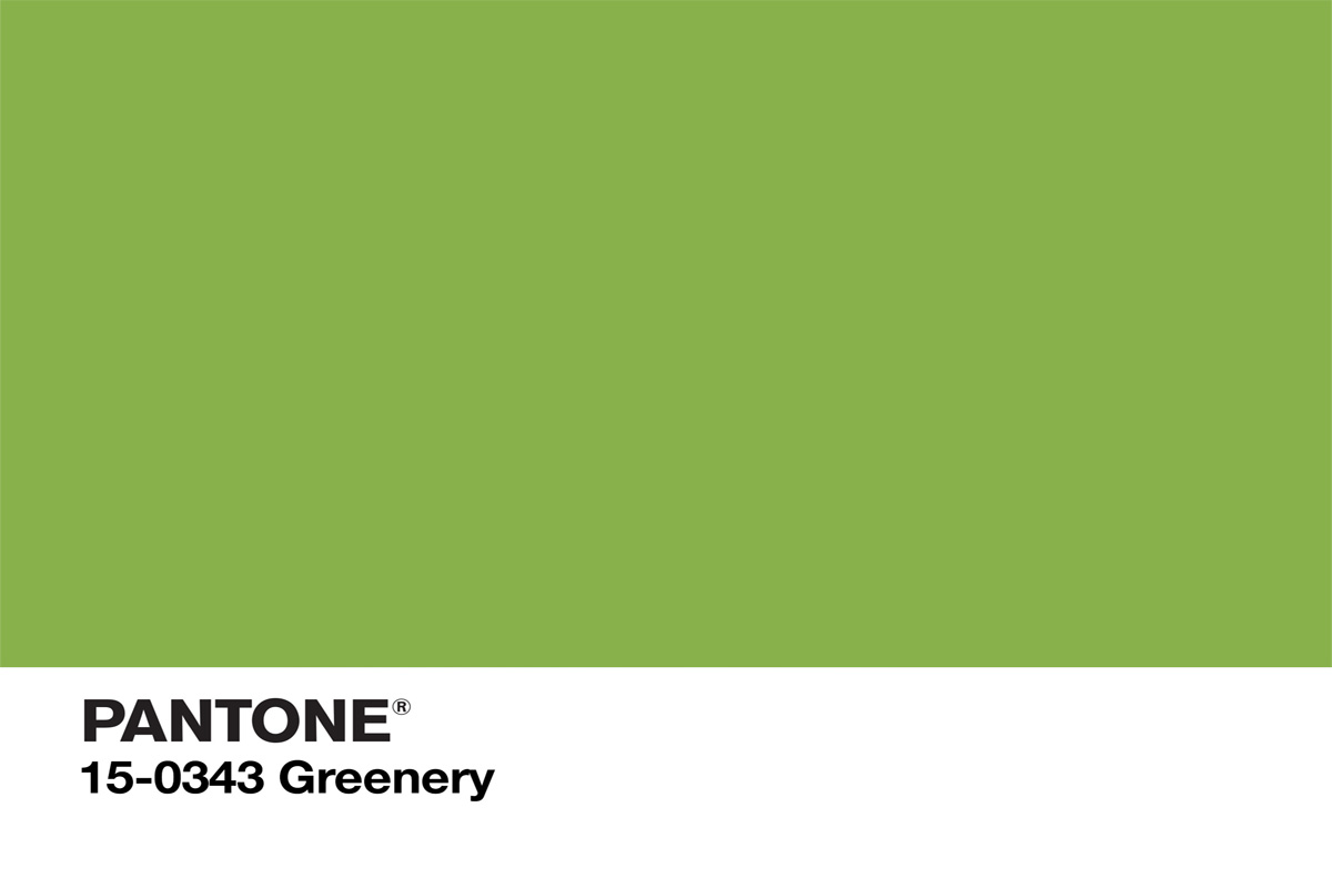 Trend: Pantone Farbe des Jahres "Greenery"