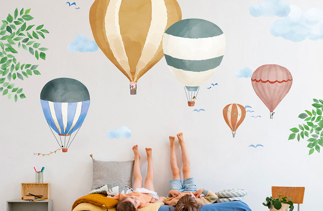 Wandgestaltung im Kinderzimmer: Die größten Ideen für Kleine