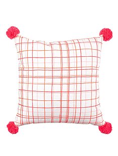 Kissen orange incl. Füllung45x45 cm von GIFTCOMPANY