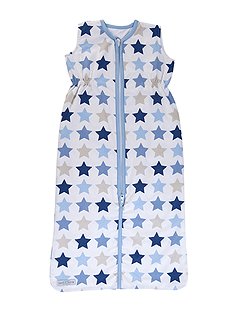 Schlafsack Sterne Blau von LITTLE DUTCH