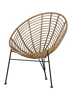 Loungestuhl Rattan von WOOOD
