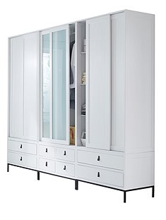 Schrank mit Schiebetüren230 x 52 x 288 cm von CAR MÖBEL