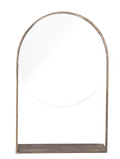 Spiegel mit Ablage76 x 13 x 50 cm von BLOOMINGVILLE