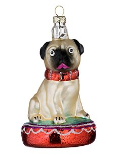 Anhänger Mopsca. 11 cm von BUNGALOW