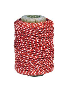 Garnrolle rot/weiß50 Meter von IB LAURSEN