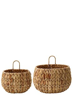  2er Set Korb Hang18x20x25 cm von HOUSE DOCTOR