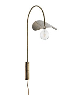 Wandlampe antik Messing103 x 37 x 66 cm von MADAM STOLTZ