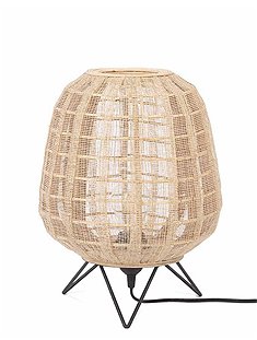 Tischleuchte aus Rattan34 x Ø 27 cm  von KIDSDEPOT