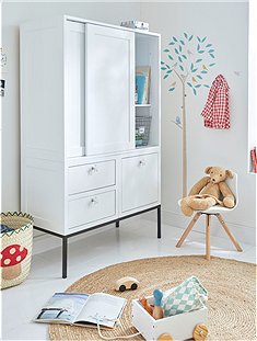 Kinderschrank129 x 44 x 96 cm von CAR MÖBEL