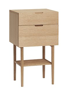 Beistelltisch mit Schubladen70 x 35 x 40 cm von HÜBSCH INTERIOR