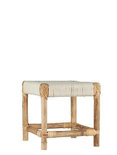 Hocker, geflochtener Sitz 31 x 31 x 31 cm von IB LAURSEN