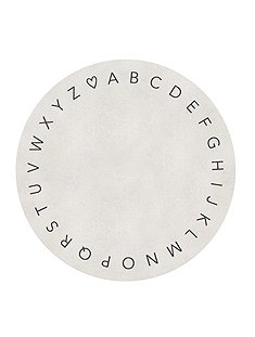 Kinderteppich ABCca. Ø 100 cm von EULENSCHNITT