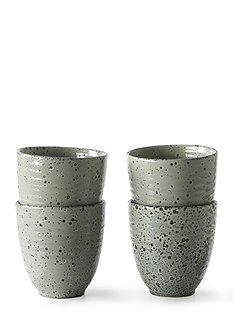 4er Set Becher Gradient Ceramics,  je 295 ml von HKLIVING