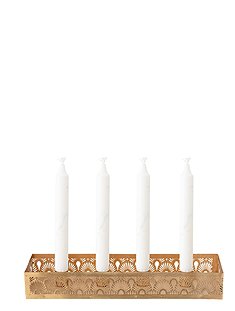 4er Kerzenhalter 5 x 10 x 35,5 cm  von BLOOMINGVILLE
