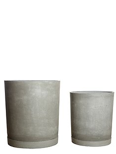 2er Set Übertöpfe Hook 45xØ40 / 55xØ50 cm von HOUSE DOCTOR