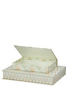 2er Set Papierbox 2 Größen  von BUNGALOW