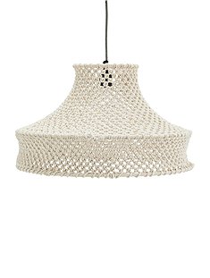 Hängeleuchte in offwhite28 x Ø50 cm von MADAM STOLTZ