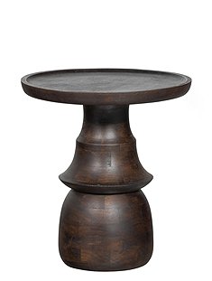 Beistelltisch, Mangoholz55 x Ø 50 cm von BEPUREHOME