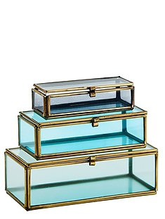 3er Set Glasboxen 3 Größen   von MADAM STOLTZ