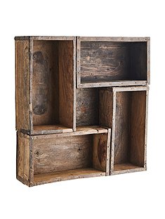 rec. Ziegelform Regal  40 x 10 x 40 cm von MADAM STOLTZ