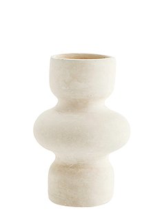 Vase aus Papiermache18,5 x Ø13 cm von MADAM STOLTZ