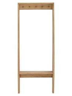 Garderobe Vance180x23x74 cm, 5 Haken von BLOOMINGVILLE