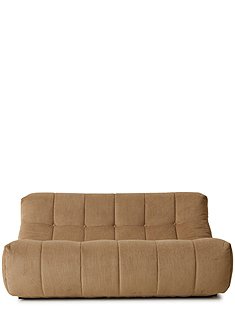 Lazy Lounge Bank, Cord 75x105x158 cm von HKLIVING