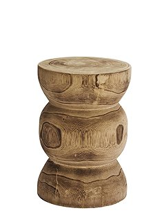 Holzhocker42 x Ø30 cm von MADAM STOLTZ