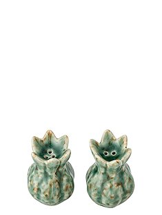 Salz-& Pfefferstreuer Cyrill je 7xØ5 cm / 30 ml von BLOOMINGVILLE