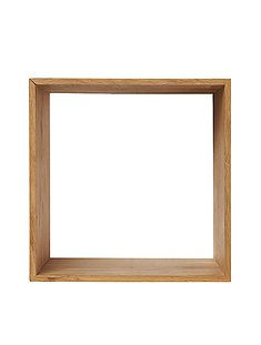 Wandregal Latoon aus Eiche30 x 18 x 30 cm von HOUSE NORDIC