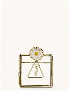 Mini-Rahmen Daisy, Gänseblume6,7 x 0,6 x 5,5 cm  von DOINGGOODS