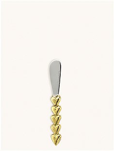 Buttermesser Holly Hearts 14,5 x 0,7 x 2 cm von DOINGGOODS