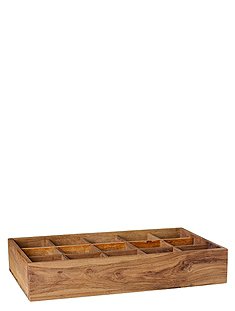 Holzkiste Unika, 15 Fächer10 x 35 x 56,5 cm  von IB LAURSEN