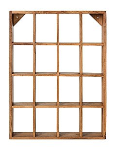 Wandregal Unika, 16 Fächer61 x 12 x 46 cm  von IB LAURSEN