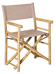 Regiestuhl, Bambus 90,5 x 52 x 63,5 cm  von IB LAURSEN