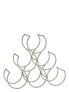 Metall-Flaschenhalter31 x 13 x 26,5 cm von MADAM STOLTZ